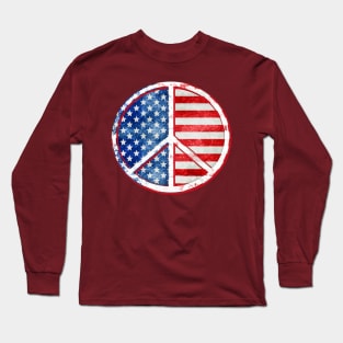 Peace USA Long Sleeve T-Shirt